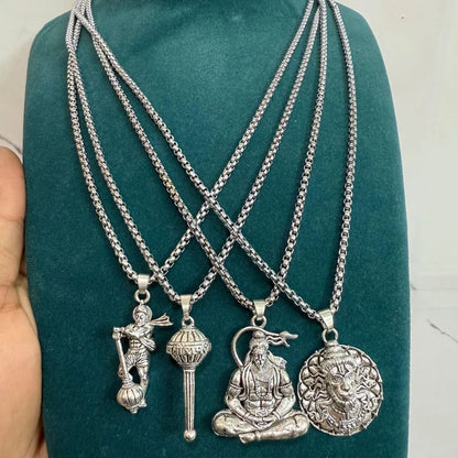 Lord Hanumanji Pendant Combo ( BUY 1 GET 3 FREE )