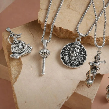 Lord Hanumanji Pendant Combo ( BUY 1 GET 3 FREE )